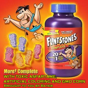 Flintstones-Vitamins-toxic-chemicals-gmo-corn